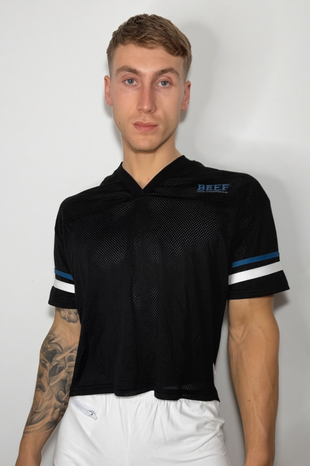 JJ Varsity V-Neck Jersey - Black