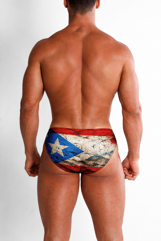 Lovesick Briefs - Puerto Rico Flag
