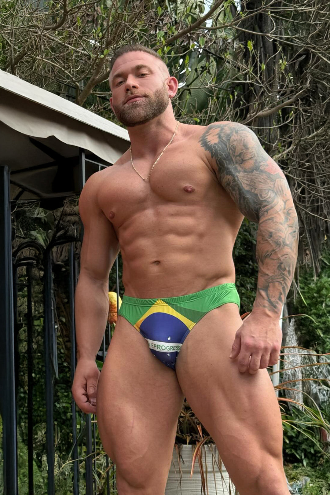 Lovesick Briefs - Brazil Flag