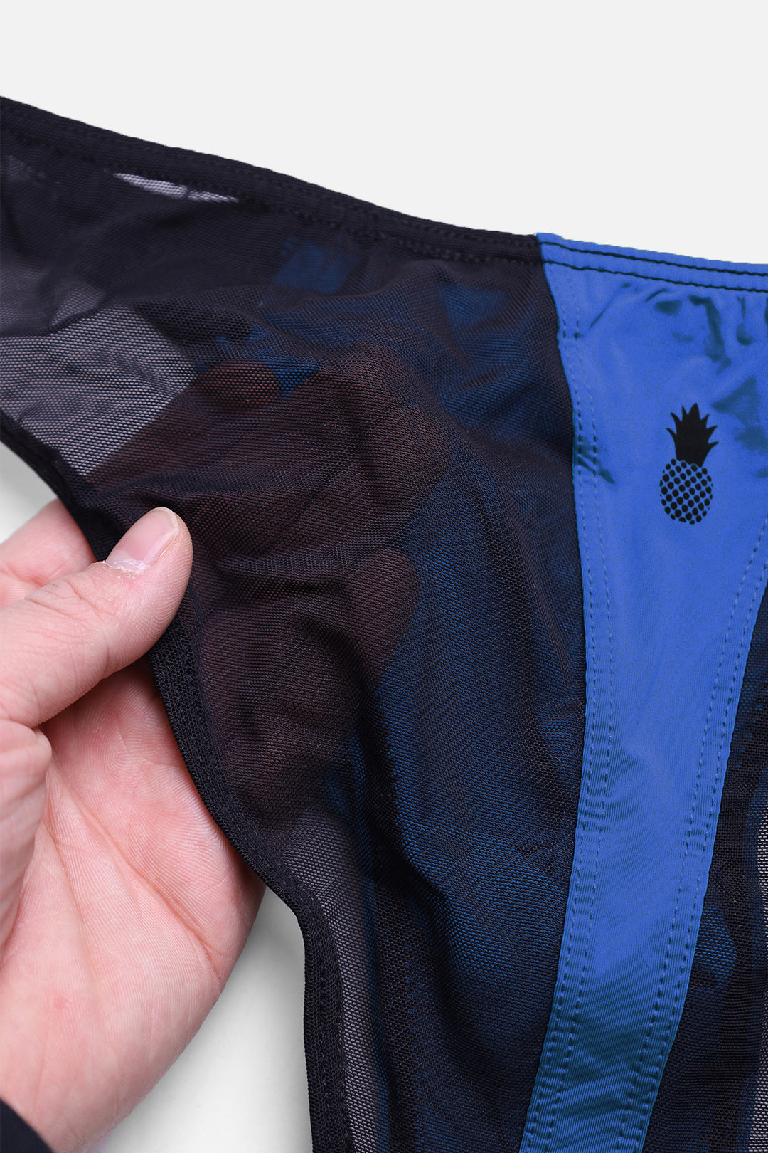 Club-Kid Mesh Bikini Briefs - Royal Blue