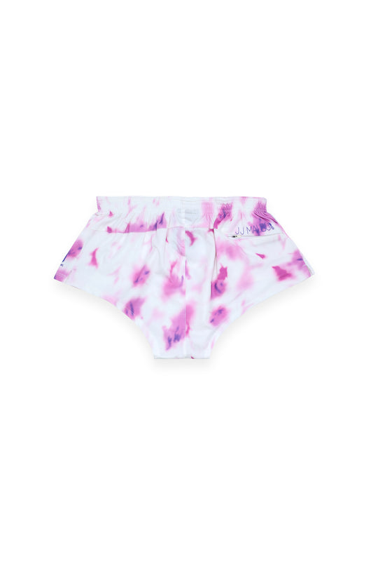 Stretch-It 2" Short Shorts - Pink Tie-Dye