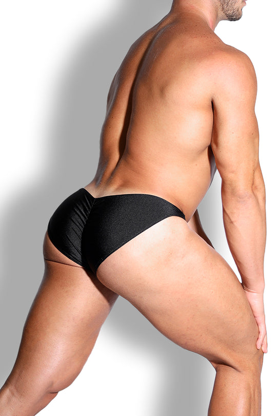 Dynamic Classic Scrunch-Butt Brief - Jet Black
