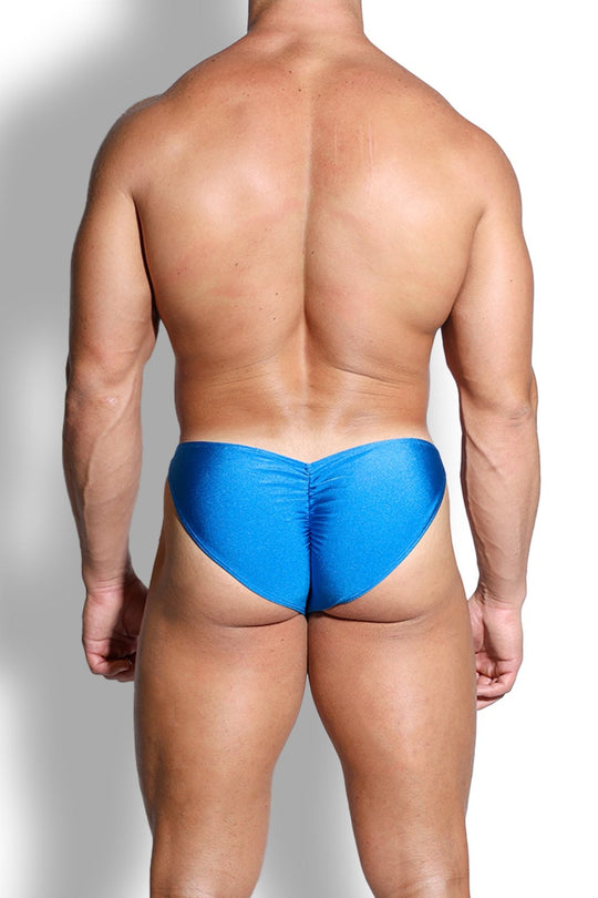 Dynamic Classic Scrunch-Butt Brief - Neon Blue