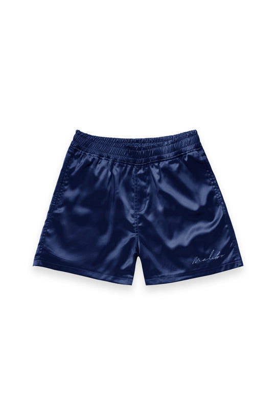 ShimmerFlex Active Shorts - Navy