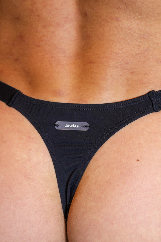 Barely There Modal Thong - Black