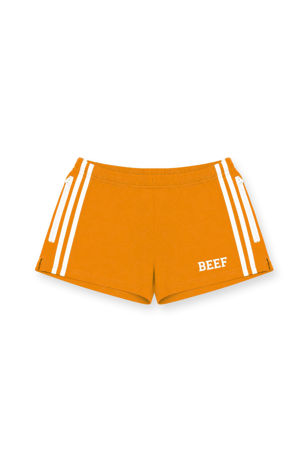 Varsity Boy Short Shorts - Tangerine Orange