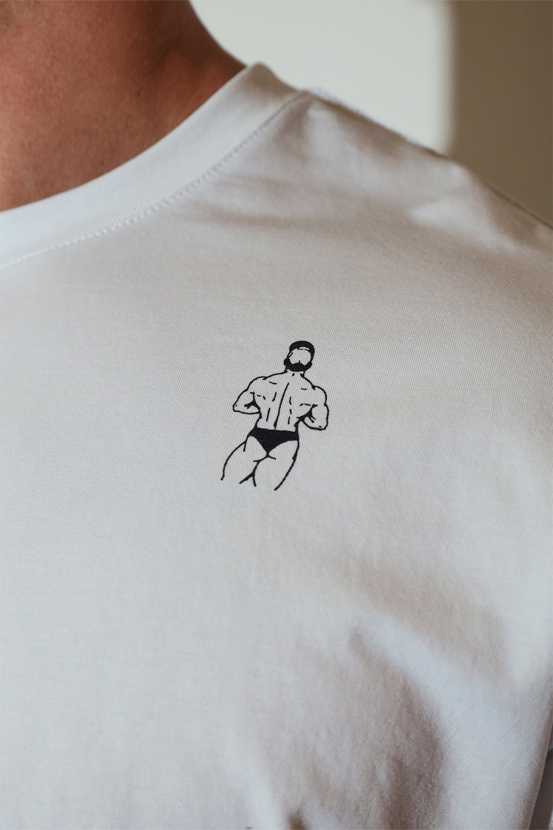 Oversized Relaxed Crop Top - Ivory