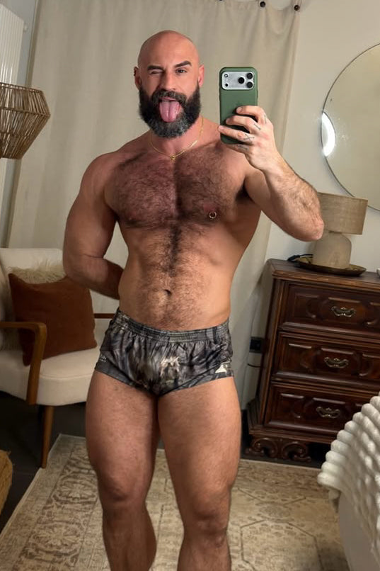 Stretch-It 2" Athletic Short Shorts - Leaf Camo