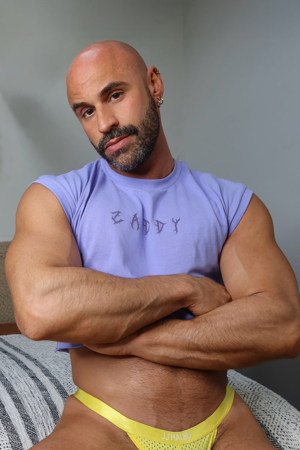 Escapism Muscle-Fit Crop Tank - Zaddy