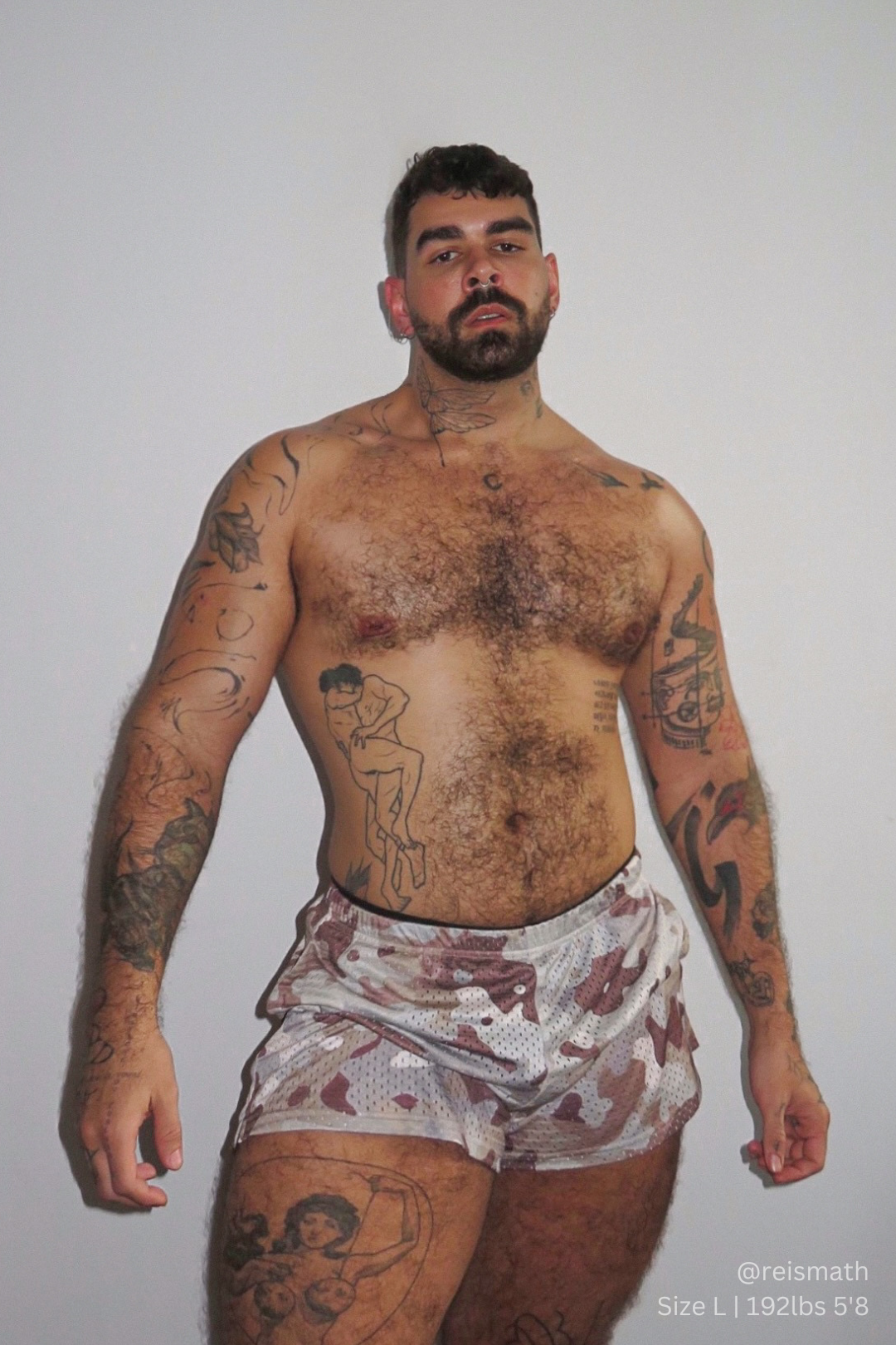 Festival 3" Jersey Mesh Short Shorts - Khaki Camo